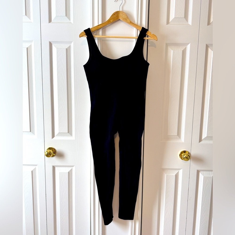 Yoga Jumpsuit for Women Workout Gym Seamless Ribbed One Piece